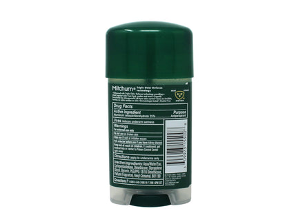 Mitchum Clear Gel Unscented Anti-Perspirant & Deodorant for Men - 2.25 oz (3 Pack)