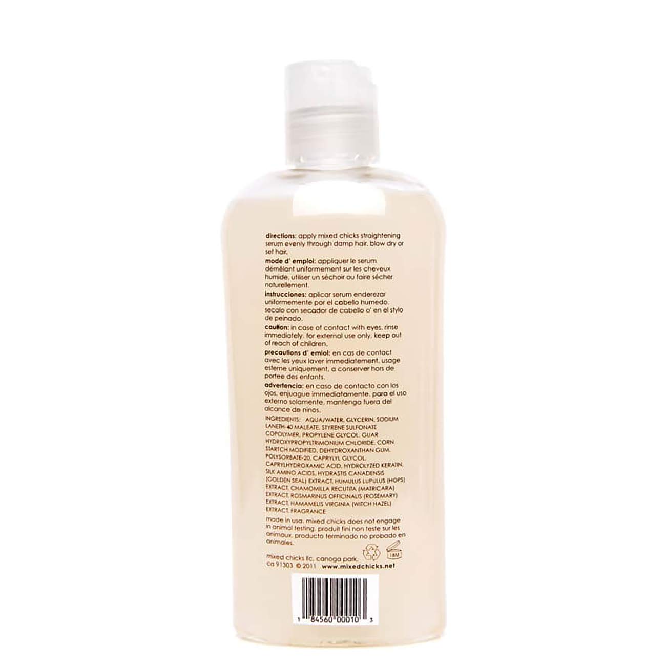 Mixed Chicks Straightening Serum – Thermal Protection, 4 fl oz / 120 ml