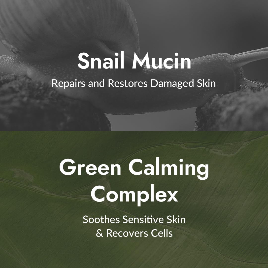 MIZON All-in-One Snail Repair Cream – Korean Moisturizer with 40k PPM Snail Mucin (2.54 oz)