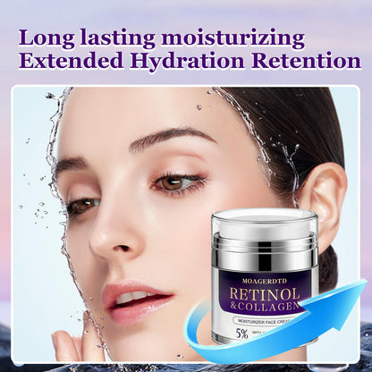 MOAGERDTD Retinol Collagen Cream – Day & Night Hydration for Anti-Aging