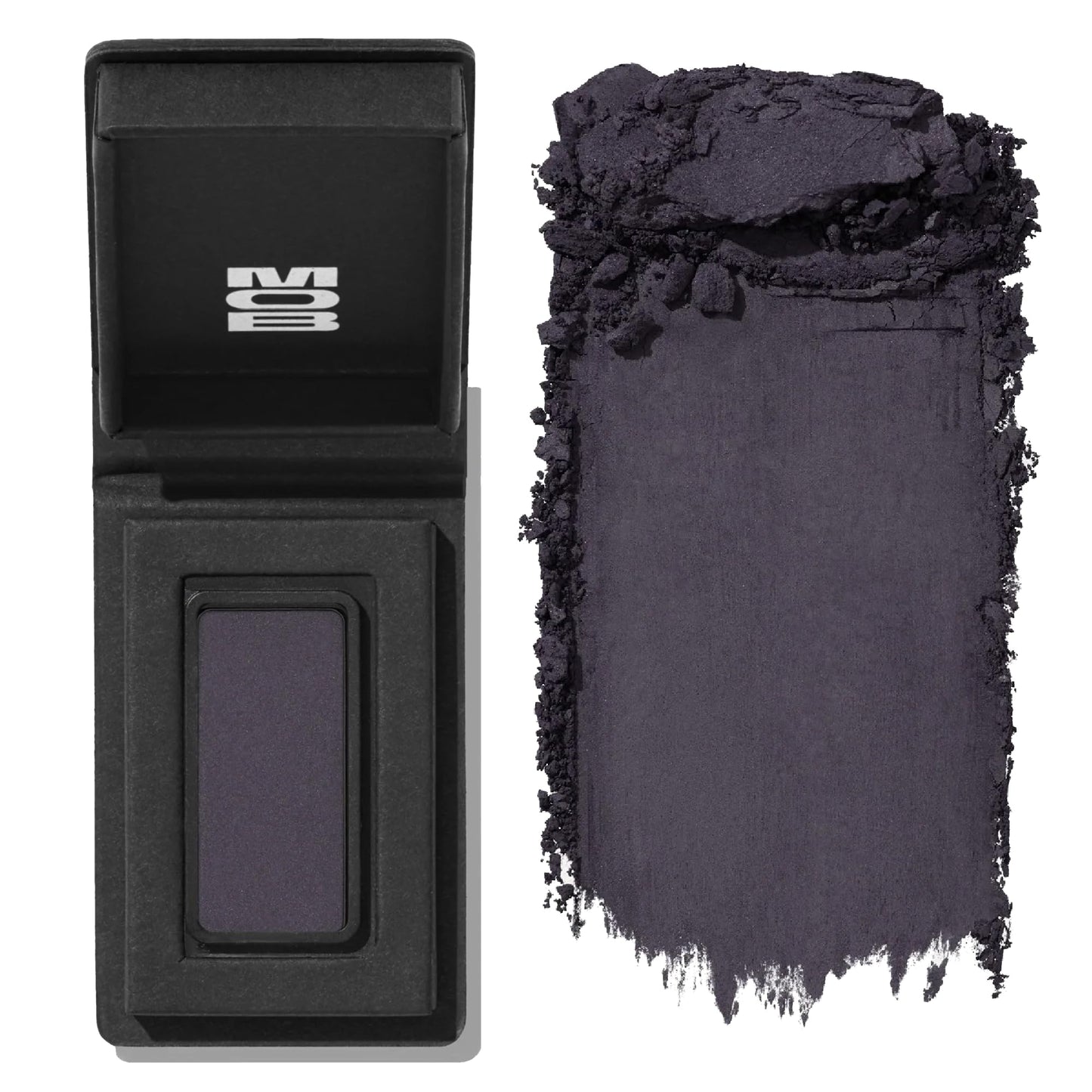 MOB Beauty Eyeshadow M14 Matte Indigo Grey – Vegan, Talc-Free, Refillable for Soft to Smoky Looks
