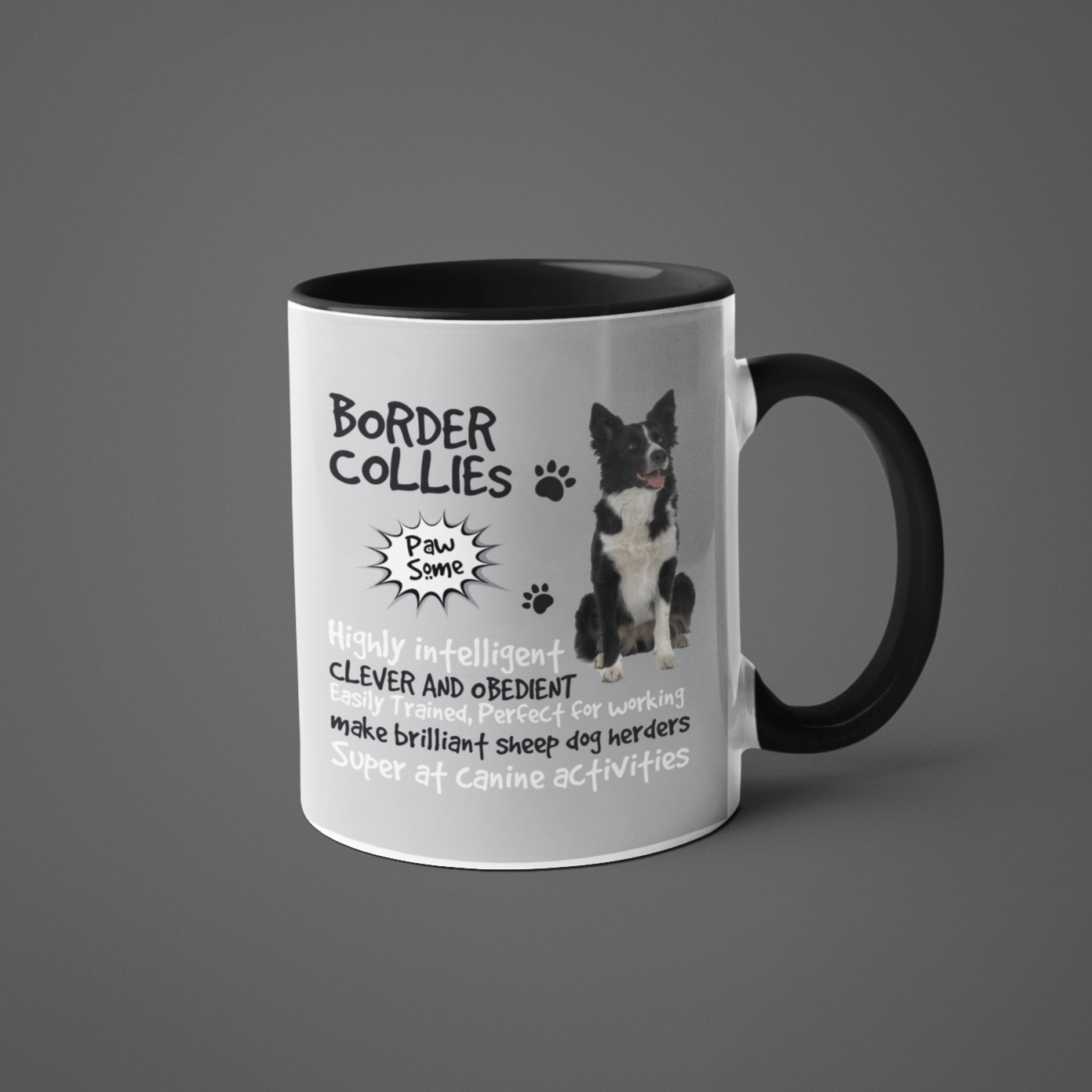 Border Collie Dog Breed Mug