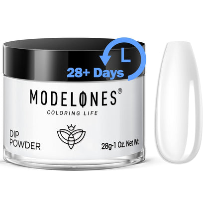 Modelones Dip Powder Clear Color – Long-Lasting, No-Lamp DIY Nails