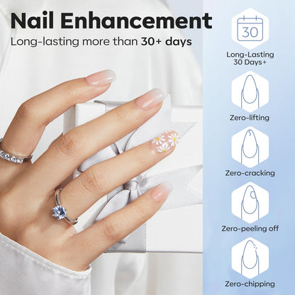 Modelones Nail Dehydrator, Primer & Builder Gel Kit – 3Pcs for Stronger, Lasting Nail Enhancements