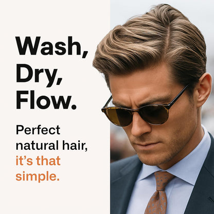 Modern Mammals Men's Shampoo Alternative – Sulfate-Free CoWash (32oz) | 2-in-1 Hair Care for Volume