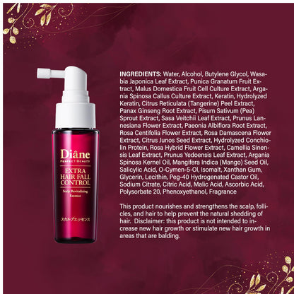 Moist Diane Thickening Shampoo & Conditioner Set + Serum | Keratin & Argan Oil for Fuller Hair (Japan)