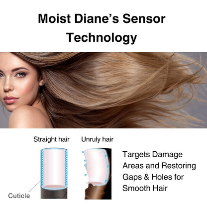 Moist Diane Repair Shampoo for Damaged & Color-Treated Hair | Keratin, Argan Oil & Mango Oil | Silicone & Sulfate Free | 15.2 Fl Oz