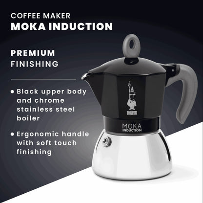 Bialetti Moka Induction Stovetop Coffee Maker