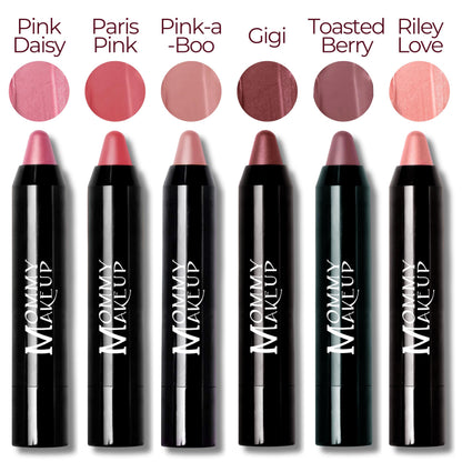 Mommy Makeup Triple Sticks Ginger Spice – Lipstick, Cream Blush & Treatment
