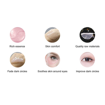 MOND'SUB Under Eye Patches – Hydration, Brightening & Puffiness Relief (20-Minute Treatment)