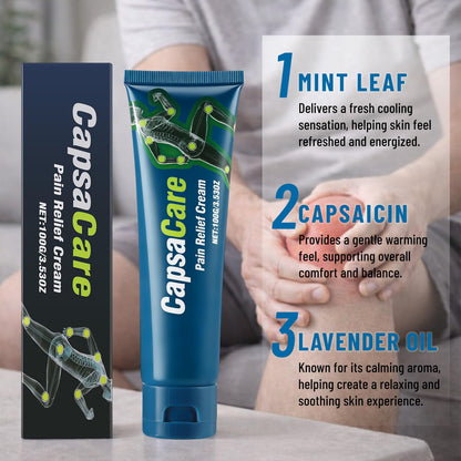 MOOMARTO CapsaCare Neuropathy Relief Cream – 2 Pack, Mint & Lavender, Cooling Comfort