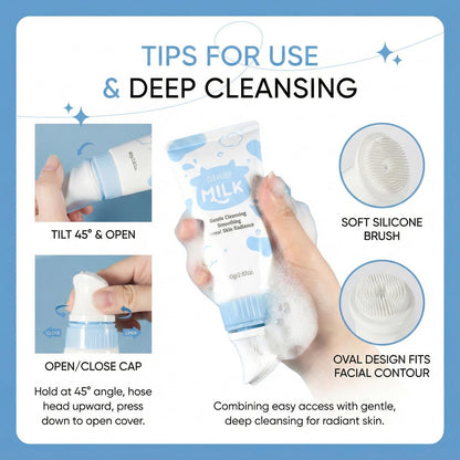 MOONGAZE Milk Skincare Set 11-in-1 for Kids & Teens – Gentle Hydration Kit