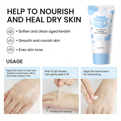 MOONGAZE Milk Skincare Set 7-in-1 for Kids & Teens | Gentle Bathing Kit