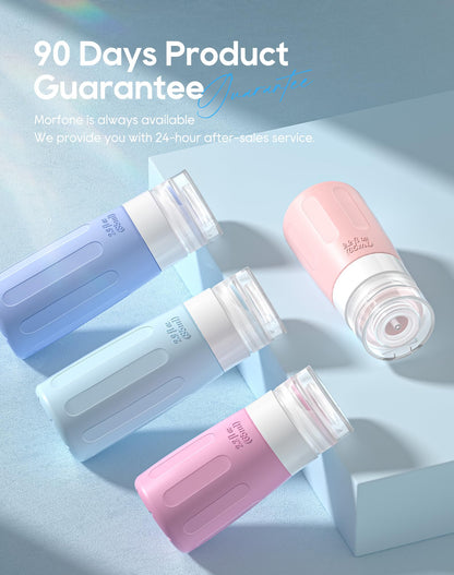 Morfone 16 Pack Travel Bottles Set – TSA-Approved Silicone Containers, Leak-Proof & Reusable