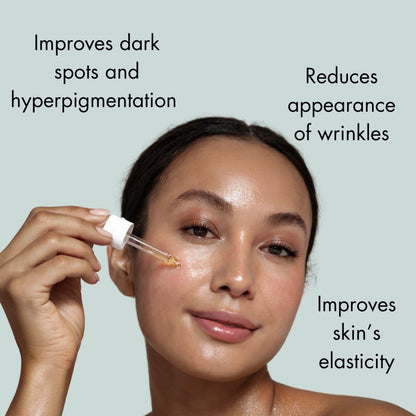 Morning Person Stem-C Vitamin C Brightening Serum | Ferulic, Hyaluronic Acid & Vitamin E
