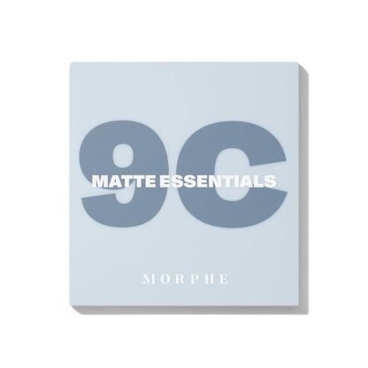 Morphe 9C Matte Essentials Palette – Cool-Toned All-Matte Eye Makeup (0.35 oz)