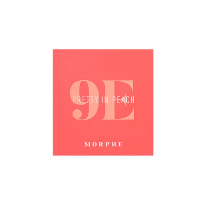 MORPHE 9E Pretty In Peach Palette | Peach & Brown Matte & Shimmer Eye Makeup