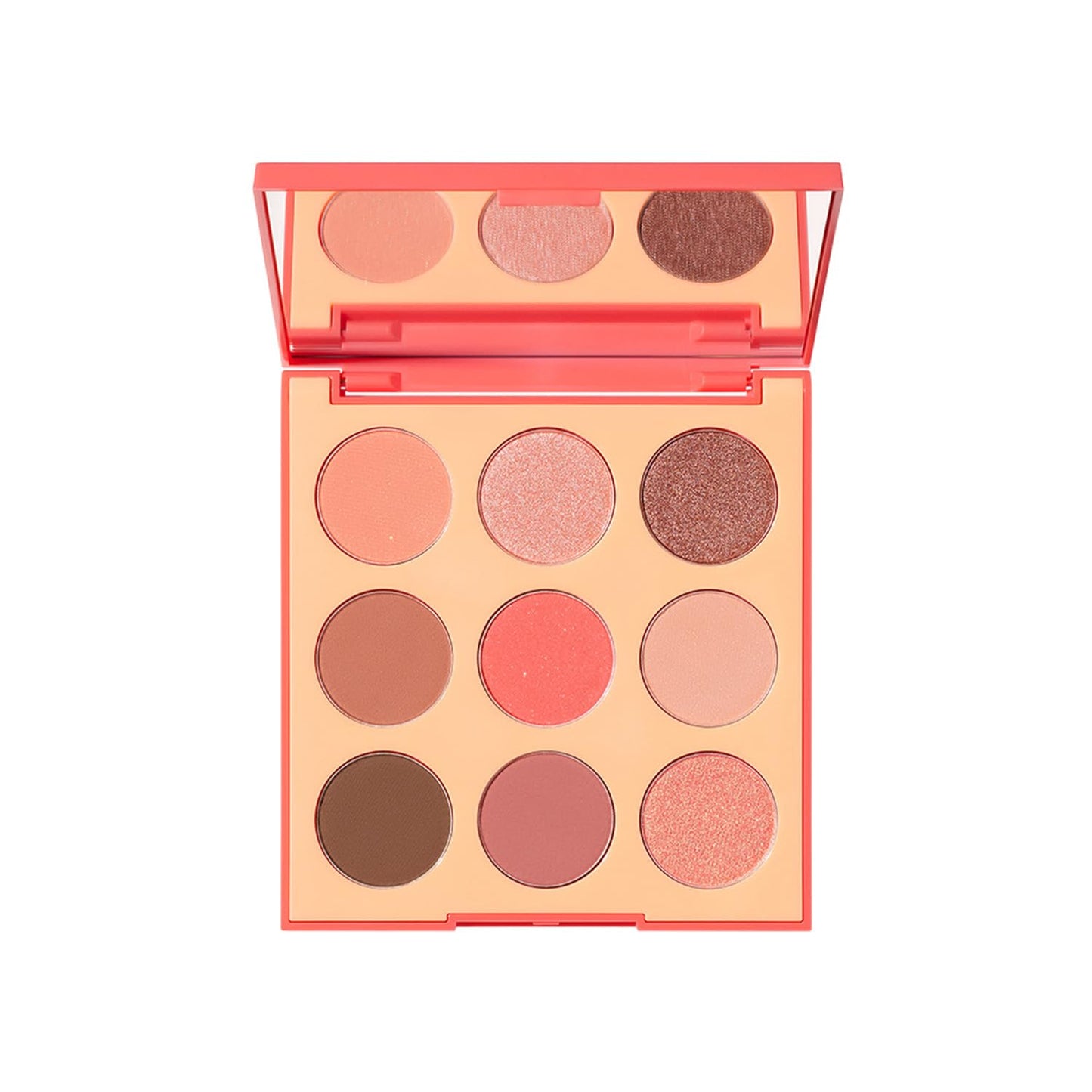 MORPHE 9E Pretty In Peach Palette | Peach & Brown Matte & Shimmer Eye Makeup