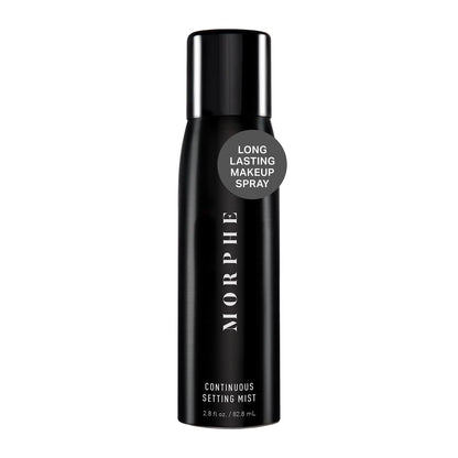 MORPHE Continuous Setting Mist - Micro-Fine Makeup Setting Spray, Natural Radiant Finish, 2.8 oz