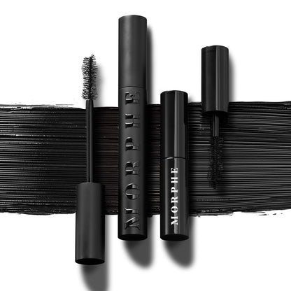 MORPHE Make It Big Volumizing Mascara – Bold Black for Instant Volume, Length & Definition