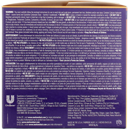 Motions Smooth & Straighten Silkening Shine No-Lye Relaxer System – Regular At-Home Kit