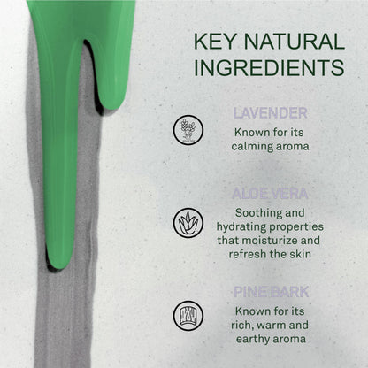 Motor City Organics Lavender Forest Body Wash - Calming Lavender & Herbal Extracts, 16.9 oz, Paraben-Free