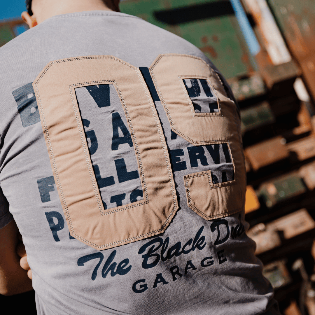 Grey Parts & Spares '09' Tee