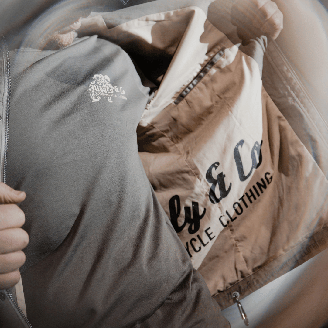 Grey Flattrack Moto Shacket