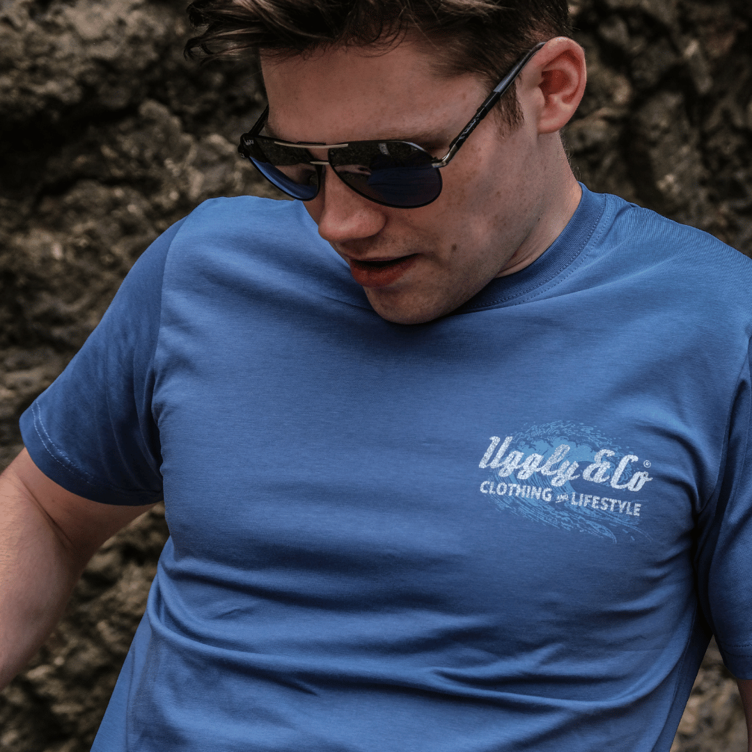 Blue Surf Diamond Tee