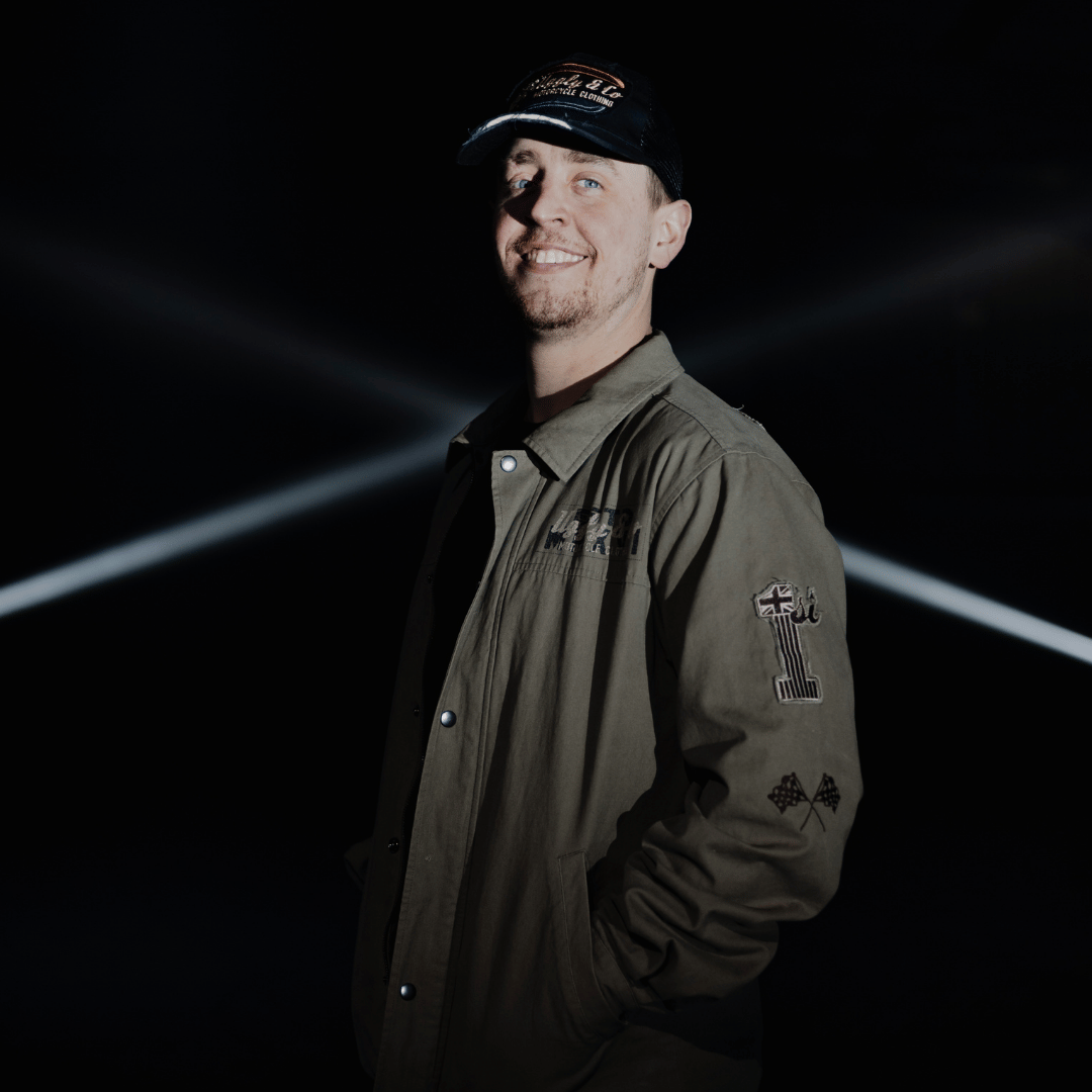 Green Flattrack Moto Shacket