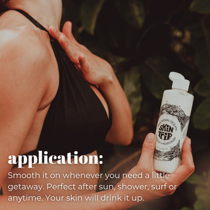 Mountain Ocean The Original Skin Trip Coconut Body Lotion – 8 oz, Lightweight, Fast-Absorbing