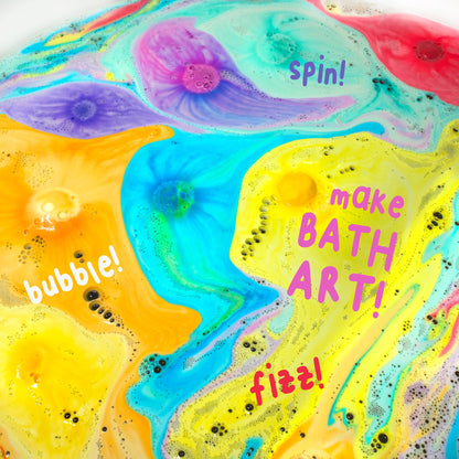 Mr. Bubble Galaxy Bath Bombs – 8 Planet-Themed Bubbles, Bubble Gum Scent