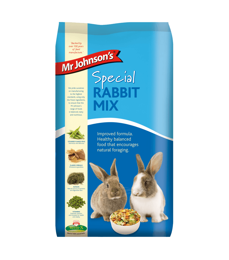 Mr Johnsons Special Rabbit Mix - No Added Pellets 15kg