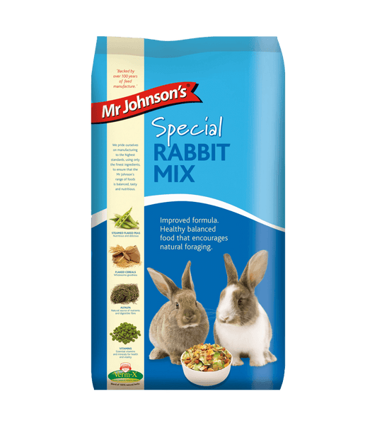 Mr Johnsons Special Rabbit Mix - No Added Pellets 15kg