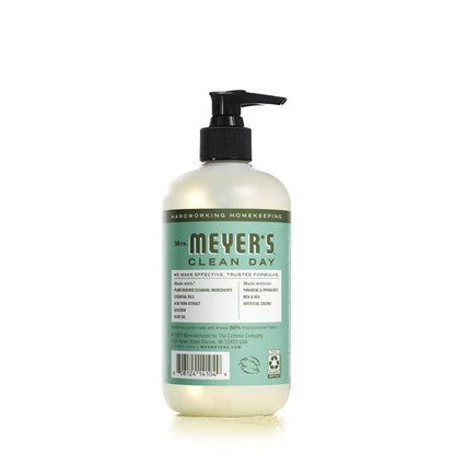Mrs. Meyer's Clean Day Liquid Hand Soap 3 Scent Variety Pack – Lemon Verbena, Lavender & Basil