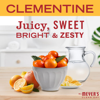 Mrs. Meyer's Clean Day Clementine Moisturizing Body Wash – 3 Pack, Sulfate Free