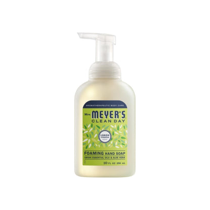 Mrs. Meyer's Clean Day Foaming Hand Soap 4-Scent Variety Pack – Rain Water, Lavender, Lemon Verbena, Watermelon (10 oz each)