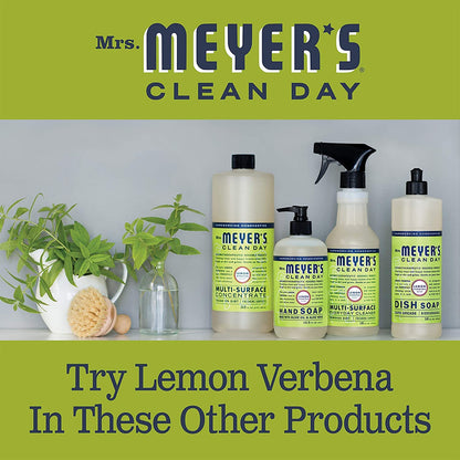 Mrs. Meyer's Clean Day Hand Lotion Lemon Verbena — Non-Greasy Moisturizer, Pack of 3