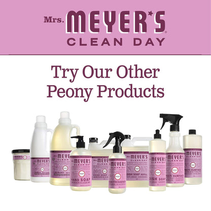 Mrs. Meyer's Clean Day Peppermint Hand Soap – 12.5 oz (Pack of 3) | Cruelty-Free, Non-Drying