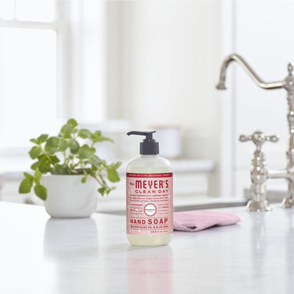 Mrs. MEYER'S Clean Day Peppermint Hand Soap 12.5 oz Pack of 3