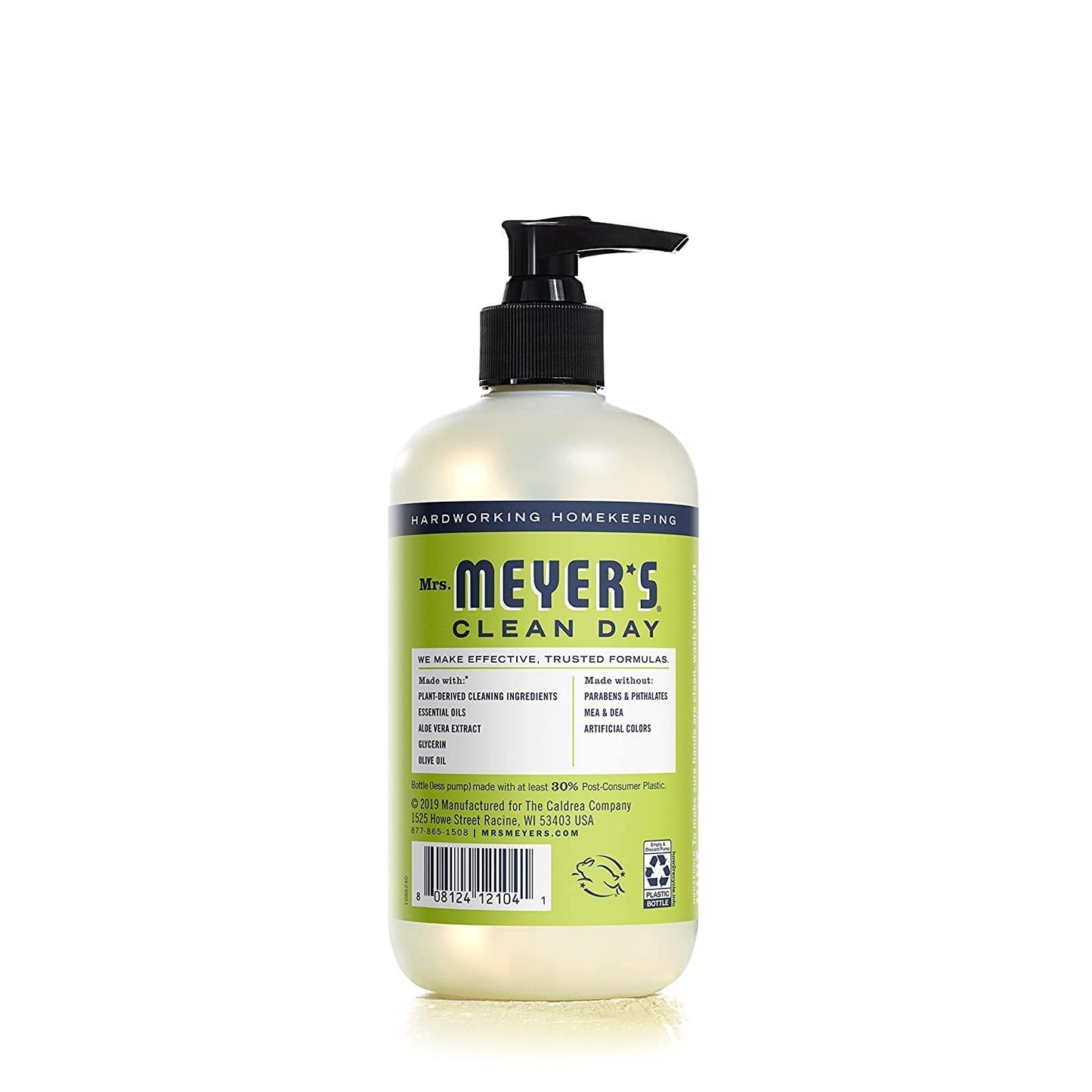 Mrs. Meyer's Clean Day Liquid Hand Soap 3 Scent Variety Pack – Lemon Verbena, Lavender & Basil
