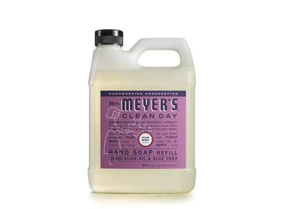 Mrs. Meyer's Clean Day Plum Berry Scent Hand Soap Refill 33 oz