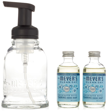 Mrs Meyer's Foaming Hand Soap Starter Kit, 1 Ea | Easy, Gentle Hand Care