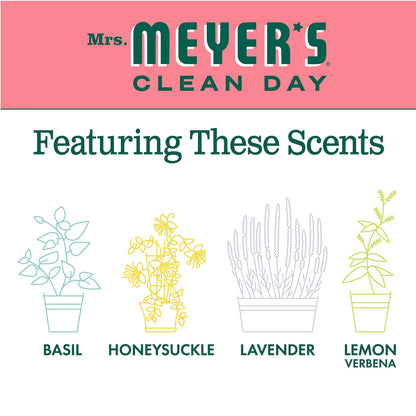 Mrs. Meyer's CLEAN DAY Watermelon Foaming Hand Soap – Pack of 4, 10 oz