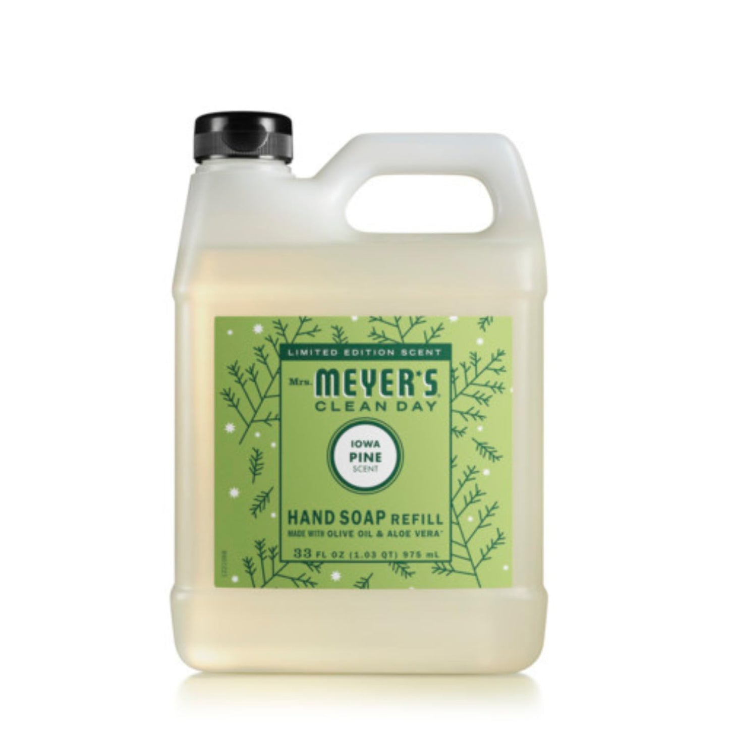 Mrs. MEYER'S CLEAN DAY Snowdrop Hand Soap Variety Pack – 33 oz Refill + 12.5 oz Bottle