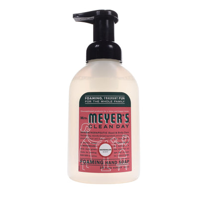 Mrs. Meyer's CLEAN DAY Watermelon Foaming Hand Soap – Pack of 4, 10 oz