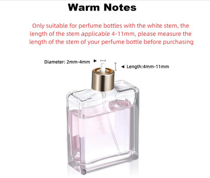 MUB 10ml Perfume Refill Kit – 2 Syringes, 4 Adapters for Easy Fragrance Transfer