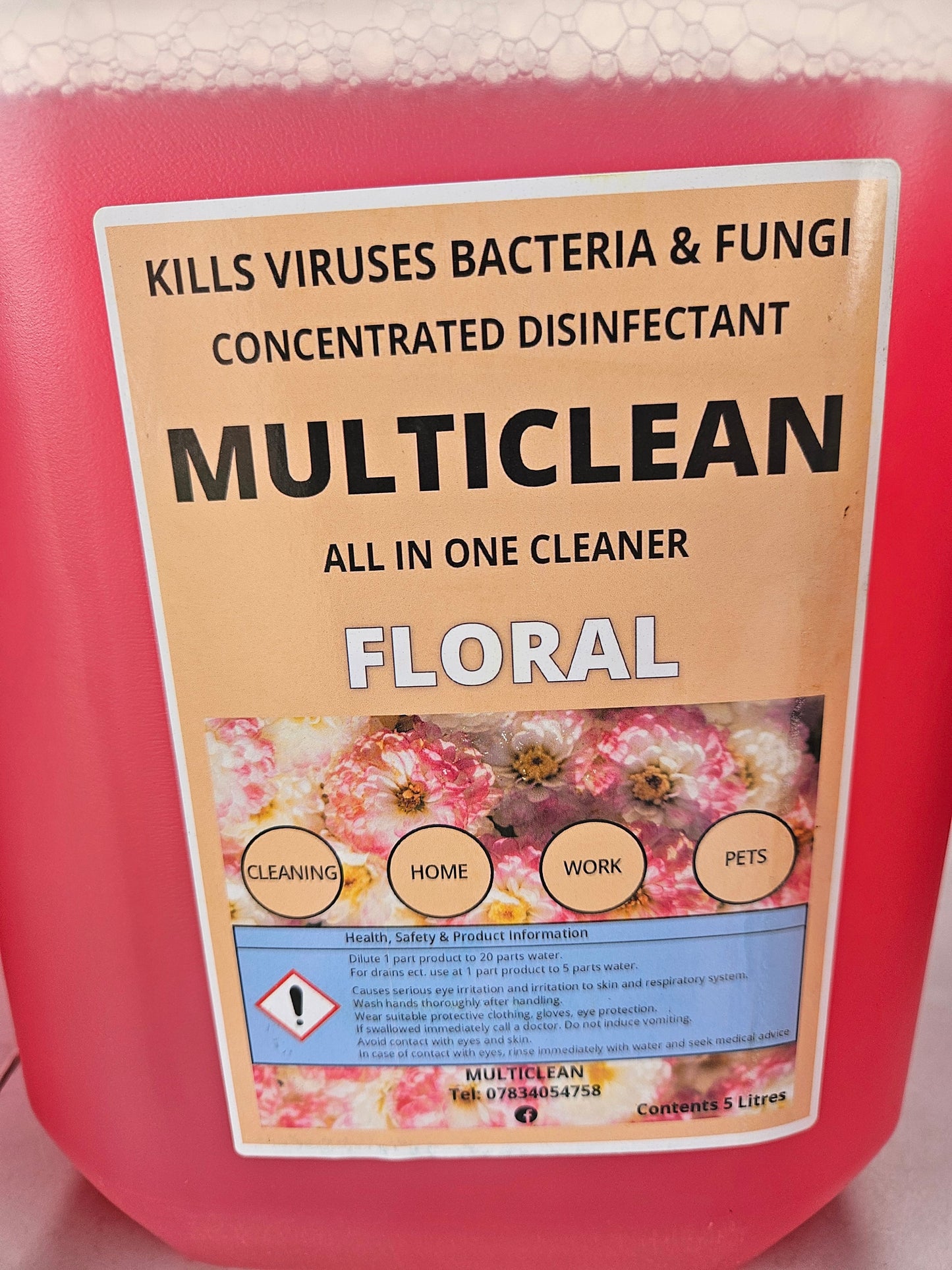 Multiclean Pet Safe Disinfectant & Cleaners
