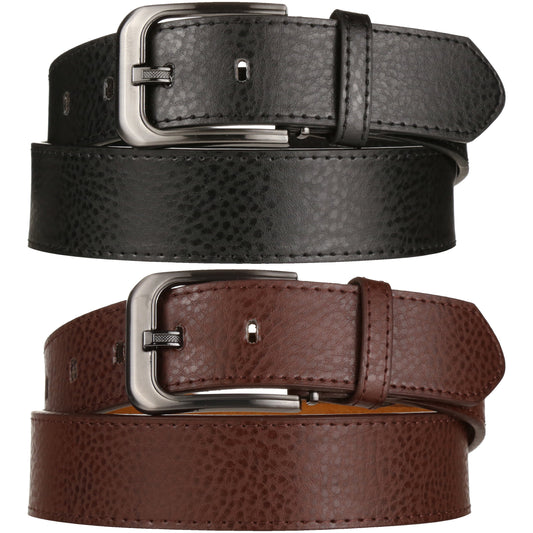 Forest 1.5" Wide Bonded Cowhide Leather Belt