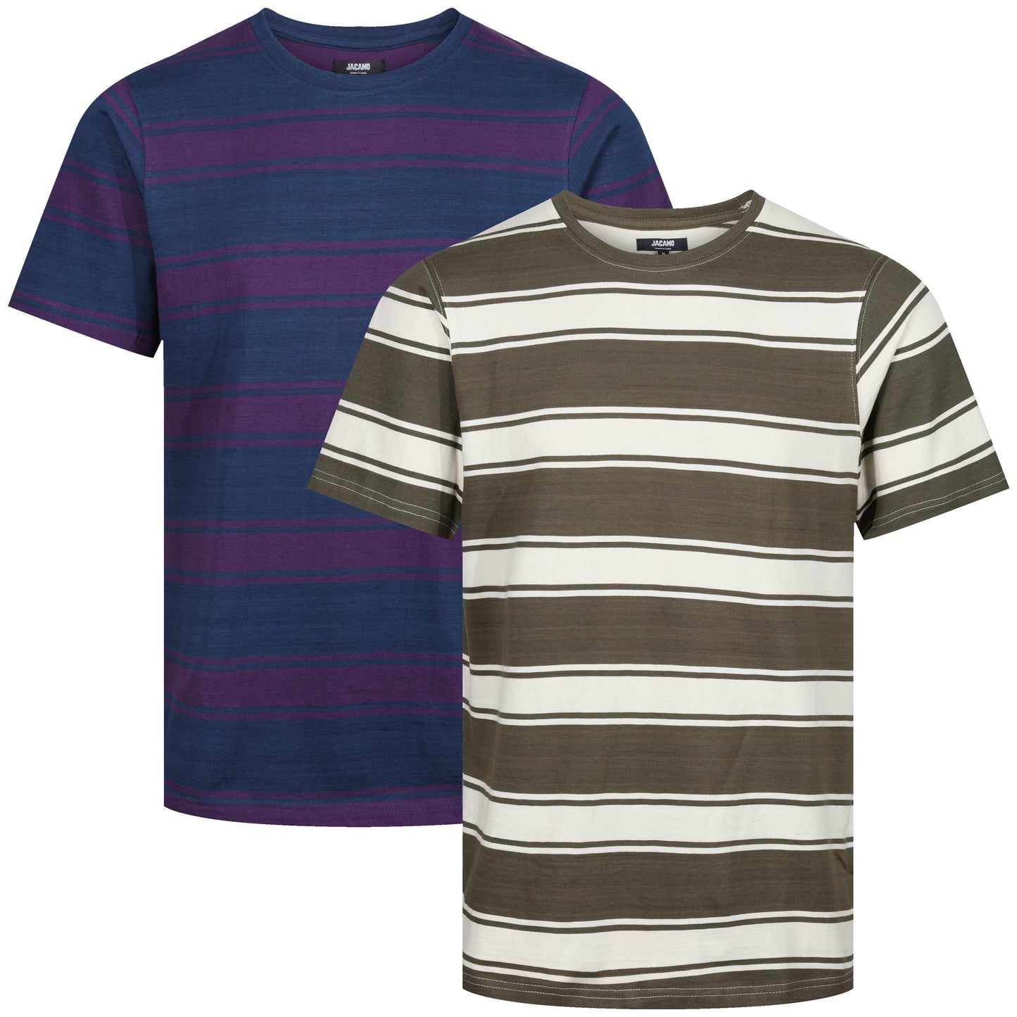 Jacamo Wide Stripe T-Shirt